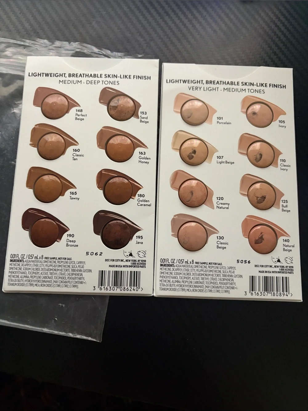 COVERGIRL Clean Invisible Liquid Foundation - Deep Brown Shades